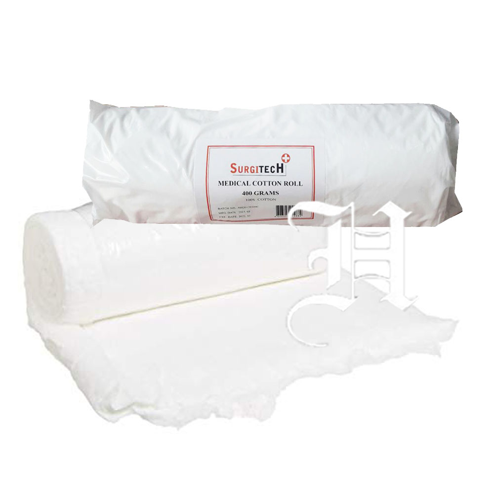 Absorbent Cotton Roll 400grms – New Hlink Medical Corporation