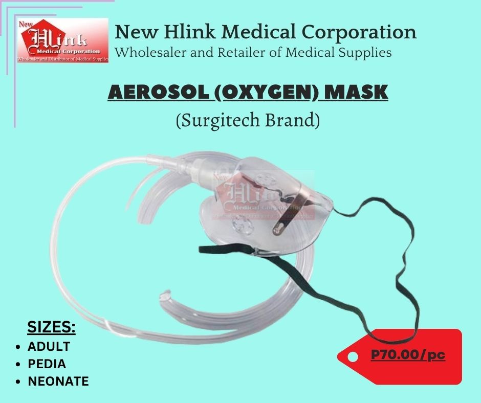 aerosol or oxygen mask surgitech