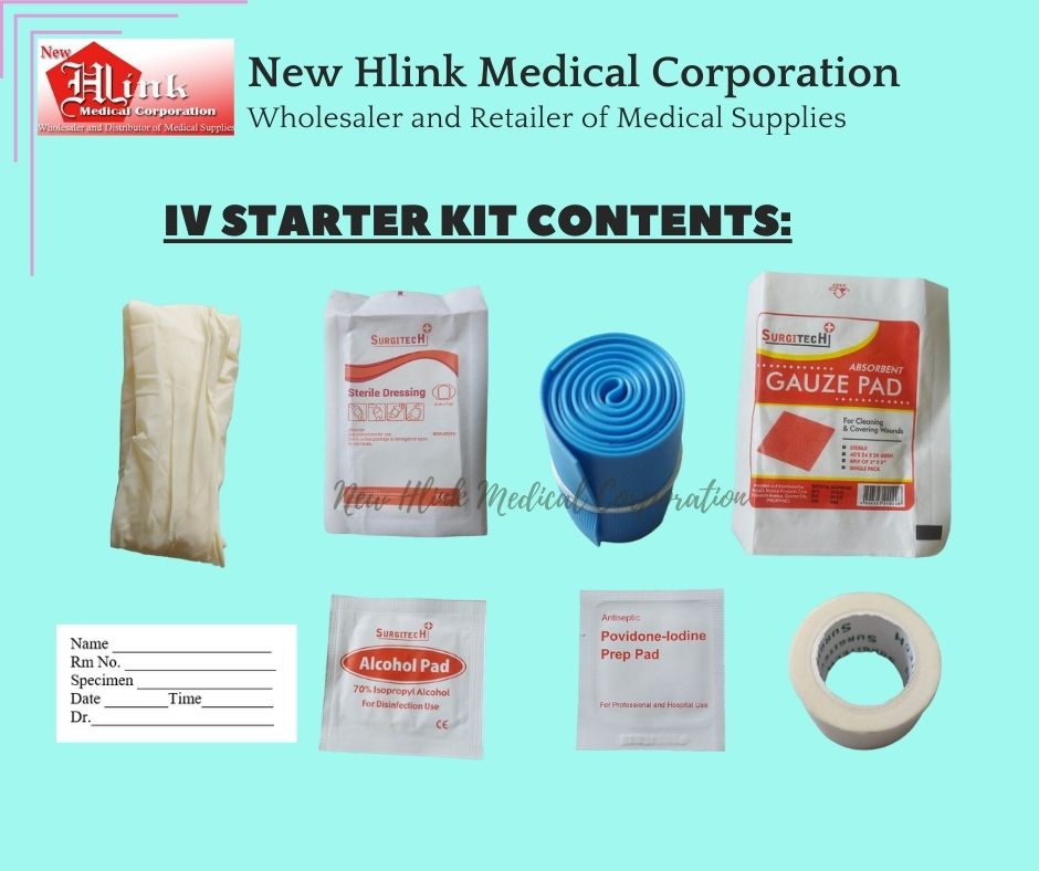 IV Starter Kit Contents